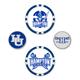 WinCraft Hampton Pirates Logo 4-Pack Ball Marker Set