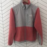 The North Face Jackets & Coats | North Face Denali Zip Up Fleece Jacket Small Coral Dove Gray | Color: Gray/Pink | Size: S