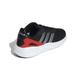 adidas Men's Nebzed Cloudfoam Trainers, Core Black/Iron Met./Vivid Red, 7.5 UK