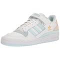 Adidas Originals Men's Forum Low Sneaker, White/Almost Blue/Chalk White, 8.5