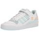 Adidas Originals Men's Forum Low Sneaker, White/Almost Blue/Chalk White, 8.5