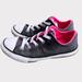 Converse Shoes | Converse Chuck Taylor All Star Madison Sneakers Dark Gray Knit 659241f Size | Color: Gray/Pink | Size: 2g
