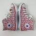 Converse Shoes | Converse Chuck Taylor All Star Kids Junior Sneakers Size 4 All Logo | Color: Red/White | Size: 4b