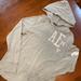 American Eagle Outfitters Shirts | American Eagle Outfitters Hoodie Sweatshirt | Color: Gray/White | Size: M