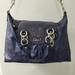 Coach Bags | Coach Blue Shoulder Bag | Color: Blue/Silver | Size: Os