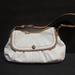 Coach Bags | C - Vtg. Coach Off White Purse With Tan Trim | Color: Cream/Tan | Size: Length Approx. 14" & Depth 5 1/2"