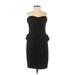 ABS Allen Schwartz Cocktail Dress: Black Jacquard Dresses - Women's Size 4