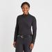 SmartTherapy ThermoBalance Ceramic Long Sleeve 1/4 Zip Top - M - Black - Smartpak