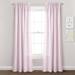 Lush Decor Rainbow Sheer Rod Pocket With Lining Window Curtain Panel Single