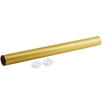 Lavex 2" x 24" Gold Mailing Tube - 50/Case