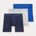 Polo By Ralph Lauren Underwear & Socks | New Polo Ralph Lauren Freedom Fx 3 Pouch Boxer Briefs 3 Pack Men's Size Small | Color: Blue/Gray | Size: S