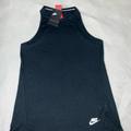 Nike Tops | Nike Women Tunic Side Slit Athletic Pull Over Sleeveless Tank Top Black Small | Color: Black | Size: S