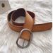 Nine West Accessories | Nine West Genuine Leather Boho Belt Sz L | Color: Brown/Tan | Size: Os