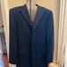 J. Crew Suits & Blazers | J Crew Men’s Navy Pinstriped Wool Suit | Color: Blue | Size: 42r Jacket, 38x32 Pants