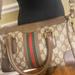 Gucci Bags | Gucci Authentic Stripe Vintage Boston Bag | Color: Brown | Size: Os