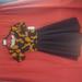Lularoe Dresses | Lularoe Amelia Dress With Zipper And Pockets Sz X Small | Color: Black/Orange | Size: Xs