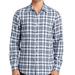 Michael Kors Shirts | Michael Kors Mens Cotton Plaid Slim Fit Button Down Shirt Nwt | Color: Blue/White | Size: S