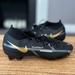 Nike Shoes | Nike Phantom Gt2 Pro Dynamic Fit Firm-Ground Cleats Dc0759-007 Men's Size 5.5 | Color: Black/Gold | Size: 5.5