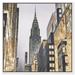 Oliver Gal The City New York Skyscraper Modern - Picture Frame Graphic Art in Gray | 24 H x 24 W x 1.75 D in | Wayfair 17836_24x24_CANV_WFL