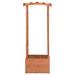 Arlmont & Co. Kuska Plant Stand Wood in Brown | 46.1 H x 19.3 W x 15.4 D in | Wayfair 58B52DE632314991A91A453B52BE0124