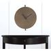 Dakota Fields Aleandra 14.75" Wall Clock Metal in Brown | 16.25 H x 14.5 W x 2 D in | Wayfair B3B85D1400BB4265ABC636B0A2A62B7D