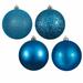 The Holiday Aisle® Holiday Décor Ball Ornament Plastic in Green/Blue | 4 H x 4 W x 4 D in | Wayfair 1224CD967E7B442E95F26BBAD5DAE213