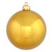 Freeport Park® Holiday Décor Ball Ornament Plastic in Yellow | 2.4 H x 2.4 W x 2.4 D in | Wayfair 9A99680A1FBD467DBDD600A8C0F9202F