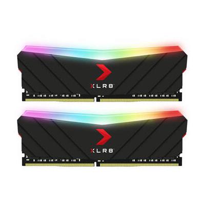 PNY 32GB XLR8 DDR4 3600 MHz Gaming Desktop Memory Kit (2 x 16GB, Black) MD32GK2D4360018XRGB