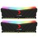 PNY 32GB XLR8 DDR4 3600 MHz Gaming Desktop Memory Kit (2 x 16GB, Black) MD32GK2D4360018XRGB