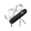 Victorinox Swiss Army Camper Folding Pocket Stainless Steel Blade Polymer Handle Black SKU - 695434