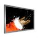 The Holiday Aisle® Christmas Holiday Fancy Santa Claus VII - Picture Frame Graphic Art on Canvas Metal in Black/Orange/White | Wayfair