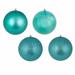 Freeport Park® Holiday Décor Ball Ornament Plastic in Green | 6 H x 6 W x 6 D in | Wayfair 3AC504704FC04CF6A2CA21F94B6FC75D