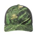 Pacific Headwear 107C Snapback Trucker Hat Cap in Confluence/L Ch | Cotton Blend
