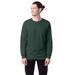 Hanes 5286 Men's 5.2 oz. ComfortSoft Cotton Long-Sleeve T-Shirt in Dark Green size XL