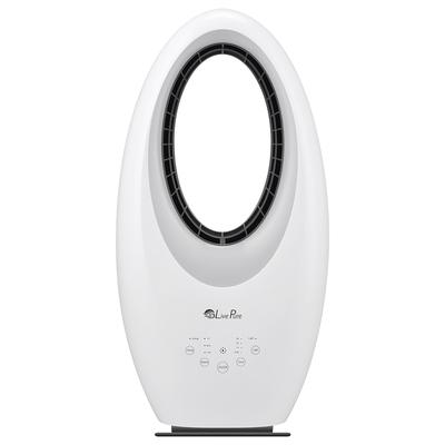 LivePure Oscillating Bladeless Fan with Filter & Aroma Tray