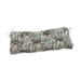 Pillow Perfect Outdoor Tamara Paisley Quartz Blown Bench Cushion