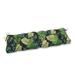 Pillow Perfect Outdoor Tropique Peridot Blown Bench Cushion