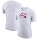 Miami Heat Nike Essential Logo T-Shirt - White Mens