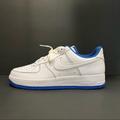 Nike Shoes | Men Nike Air Force 1 Low '07 White Game Royal | Color: White | Size: 10.5