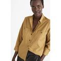 Madewell Tops | Madewell Size Xxs Button Up Shirt Khaki An114 | Color: Red | Size: 2xs