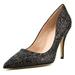 Kate Spade Shoes | Kate Spade Licorice New Black Glitter Heels 7.5 | Color: Black | Size: 7.5