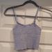 Brandy Melville Tops | Fit Like Brandy Melville Os Tank Top | Color: Blue | Size: Xs