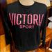 Victoria's Secret Tops | Euc Victoria’s Secret Sport Crew Neck Size Medium | Color: Black/Pink | Size: M