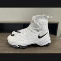 Nike Shoes | Men’s Size 14 Wide Nike Force Savage Elite Td Rubber White Football Cleats | Color: White | Size: 14 Wide