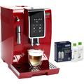 DE'LONGHI Kaffeevollautomat "Dinamica ECAM 358.15.R" Kaffeevollautomaten rot Kaffeevollautomat