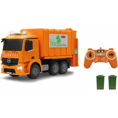 RC-Truck JAMARA "Müllwagen Mercedes Antos" Fernlenkfahrzeuge orange Kinder Ab 6-8 Jahren