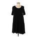 Forever 21 Casual Dress - A-Line: Black Print Dresses - Women's Size Small