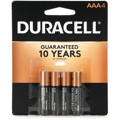 Duracell Coppertop AAA Alkaline Battery (4-pack)