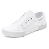 Sneaker LASCANA, Damen, Gr. 42, weiß, Obermaterial: 100% Textilmaterial. Futter: 100% Textilmaterial. Decksohle: 100% Textilmaterial. Laufsohle: 100% Synthetik, unifarben, casual, Schuhe Damenschuh Skaterschuh Slip-on-Sneaker Sneaker low...