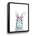 Trinx Bubble Gum Bunny Gallery Wrapped Canvas Metal in Blue/Gray/Pink | 32 H x 24 W in | Wayfair 2A660CBB8EAE4A49BF38BB418DBB9AF5